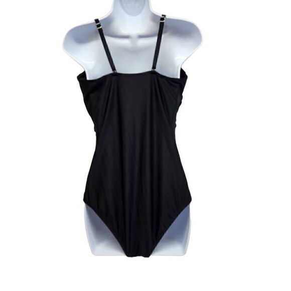 Smismivo Size Large Tummy Control One Piece Swimsuit Ruched - Picture 3 of 7